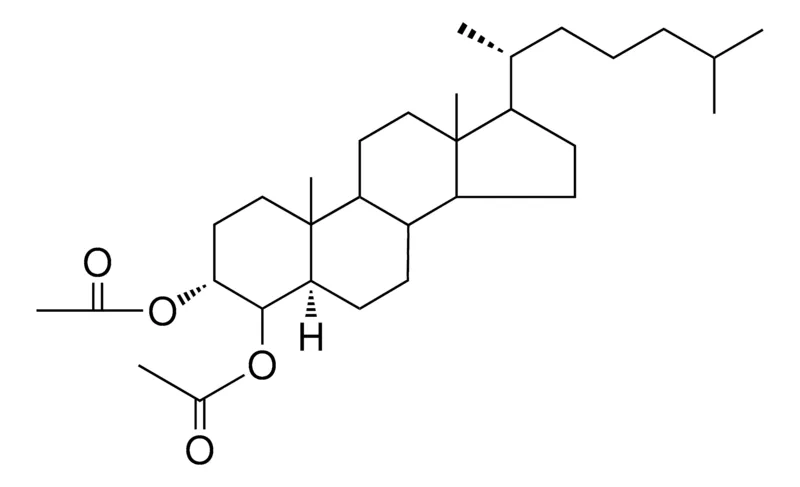 Sigma-Aldrich 5-ALPHA-CHOLESTANE-3-ALPHA,4-BETA-DIYL DIACETATE，AldrichCPR