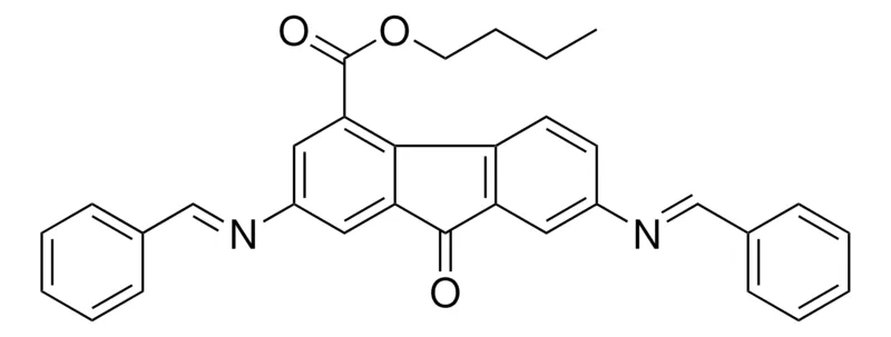 Sigma-Aldrich 2,7-BIS-(BENZYLIDENE-AMINO)-9-OXO-9H-FLUORENE-4-CARBOXYLIC ACID BUTYL ESTER,AldrichCPR