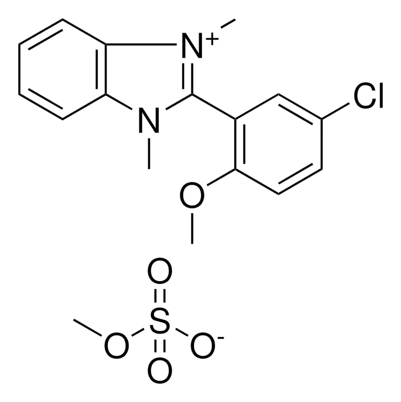 Sigma-Aldrich 2-(5-CHLORO-2-METHOXYPHENYL)-1,3-DIMETHYL-3H-BENZIMIDAZOL-1-IUM METHYL SULFATE,AldrichCPR