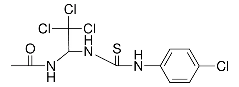 Sigma-Aldrich N-(2,2,2-TRICHLORO-1-(3-(4-CHLORO-PHENYL)-THIOUREIDO)-ETHYL)-ACETAMIDE,AldrichCPR
