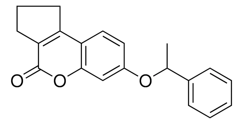 Sigma-Aldrich 7-(1-PHENYL-ETHOXY)-2,3-DIHYDRO-1H-CYCLOPENTA(C)CHROMEN-4-ONE,AldrichCPR