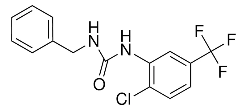Sigma-Aldrich 1-BENZYL-3-(2-CHLORO-5-(TRIFLUOROMETHYL)PHENYL)UREA,AldrichCPR