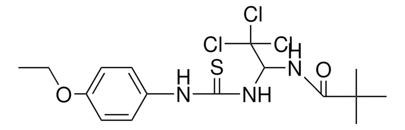 Sigma-Aldrich 2,2-DIMETHYL-N-(2,2,2-TRICHLORO-1-(3-(4-ETHOXY-PH)-THIOUREIDO)-ET)-PROPIONAMIDE,AldrichCPR