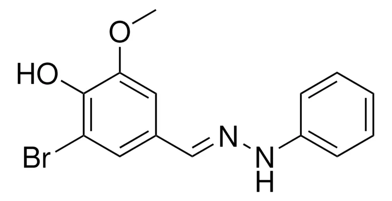 Sigma-Aldrich 3-BROMO-4-HYDROXY-5-METHOXYBENZALDEHYDE PHENYLHYDRAZONE,AldrichCPR