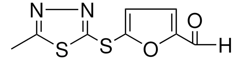 Sigma-Aldrich 5-(5-METHYL-(1,3,4)THIADIAZOL-2-YLSULFANYL)-FURAN-2-CARBALDEHYDE,AldrichCPR