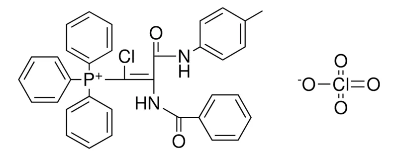 Sigma-Aldrich (BENZOYLAMINO-1-CL-2-P-TOLYLCARBAMOYL-VINYL)-TRIPHENYL-PHOSPHONIUM, PERCHLORATE,AldrichCPR
