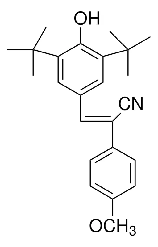 Sigma-Aldrich 3-(3,5-DITERT-BUTYL-4-HYDROXYPHENYL)-2-(4-METHOXYPHENYL)-2-PROPENENITRILE,AldrichCPR