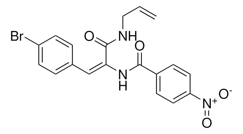 Sigma-Aldrich N-(1-ALLYLCARBAMOYL-2-(4-BROMO-PHENYL)-VINYL)-4-NITRO-BENZAMIDE,AldrichCPR