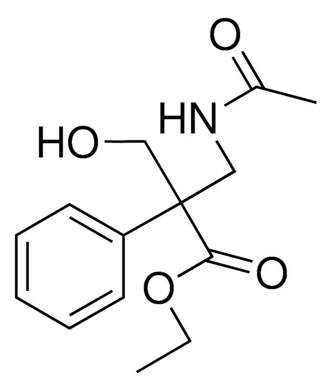 Sigma-Aldrich ETHYL 3-ACETAMIDO-2-(HYDROXYMETHYL)-2-PHENYLPROPIONATE，AldrichCPR