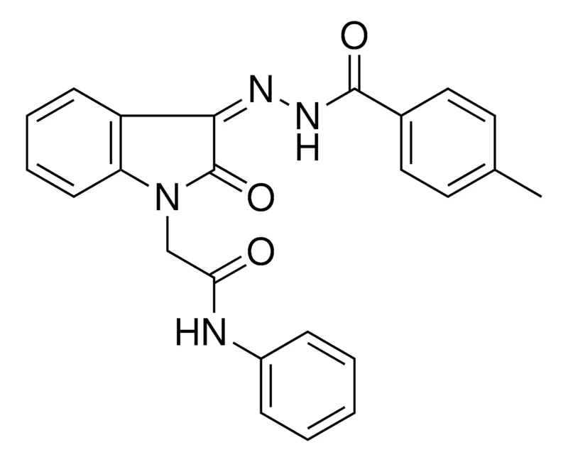Sigma-Aldrich 2-(3-((4-ME-BENZOYL)-HYDRAZONO)-2-OXO-2,3-DIHYDRO-INDOL-1-YL)-N-PHENYL-ACETAMIDE,AldrichCPR