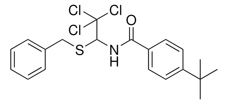 Sigma-Aldrich N-(1-BENZYLSULFANYL-2,2,2-TRICHLORO-ETHYL)-4-TERT-BUTYL-BENZAMIDE,AldrichCPR