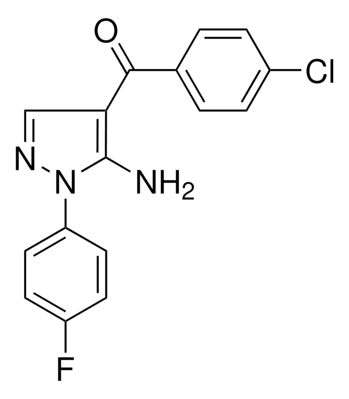 Sigma-Aldrich (5-AMINO-1-(4-FLUOROPHENYL)-1H-PYRAZOL-4-YL)(4-CHLOROPHENYL)METHANONE,AldrichCPR
