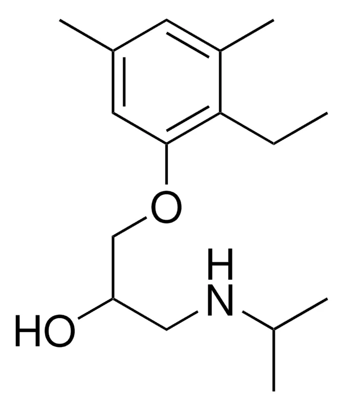 Sigma-Aldrich 1-(2-ETHYL-3,5-DIMETHYLPHENOXY)-3-(ISOPROPYLAMINO)-2-PROPANOL,AldrichCPR