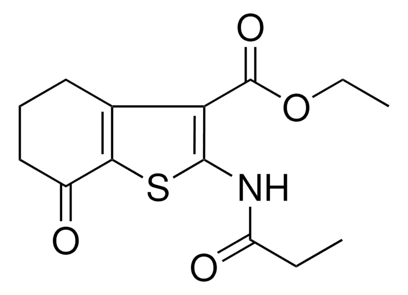 Sigma-Aldrich 7-OXO-2-PROPIONYLAMINO-4,5,6,7-4H-BENZO(B)THIOPHENE-3-CARBOXYLIC ACID ET ESTER,AldrichCPR