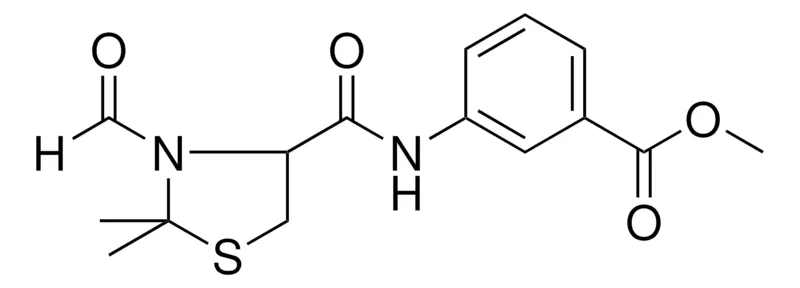 Sigma-Aldrich 3-((3-FORMYL-2,2-DIMETHYL-THIAZOLIDINE-4-CARBONYL)-AMINO)-BENZOIC ACID ME ESTER,AldrichCPR