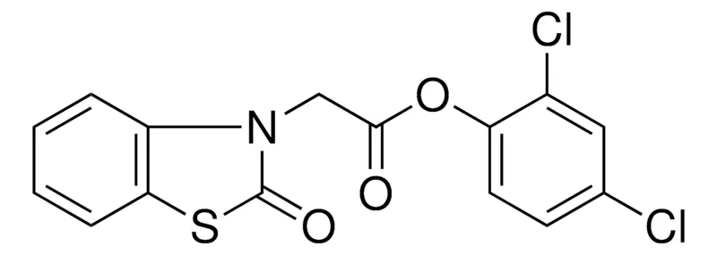 Sigma-Aldrich (2-OXO-BENZOTHIAZOL-3-YL)-ACETIC ACID 2,4-DICHLORO-PHENYL ESTER,AldrichCPR