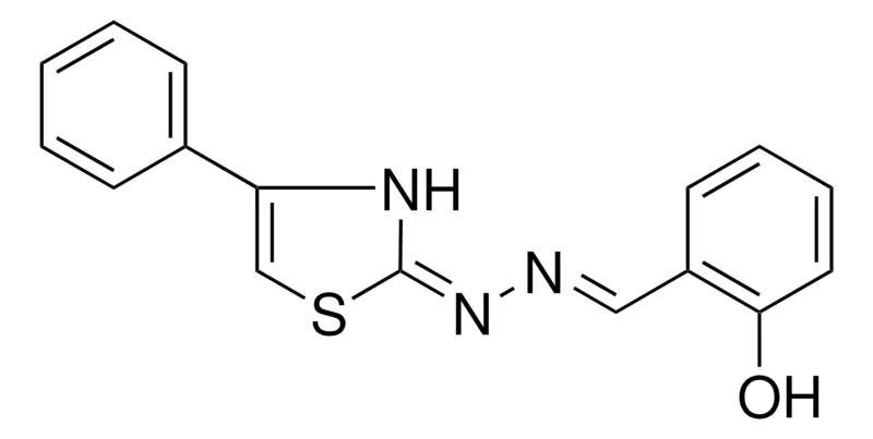 Sigma-Aldrich 2-HYDROXYBENZALDEHYDE (4-PHENYL-1,3-THIAZOL-2(3H)-YLIDENE)HYDRAZONE,AldrichCPR