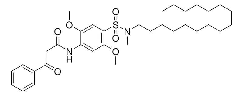 Sigma-Aldrich N-(4-((HEXADECYL(ME)AMINO)SULFONYL)-2,5-DIMETHOXY-PH)-3-OXO-3-PHENYLPROPANAMIDE,AldrichCPR