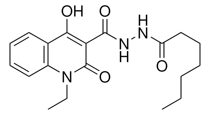 Sigma-Aldrich 1-ET-4-HO-2-OXO-1,2-DIHYDRO-QUINOLINE-3-CARBOXYLIC ACID N'-HEPTANOYL-HYDRAZIDE,AldrichCPR