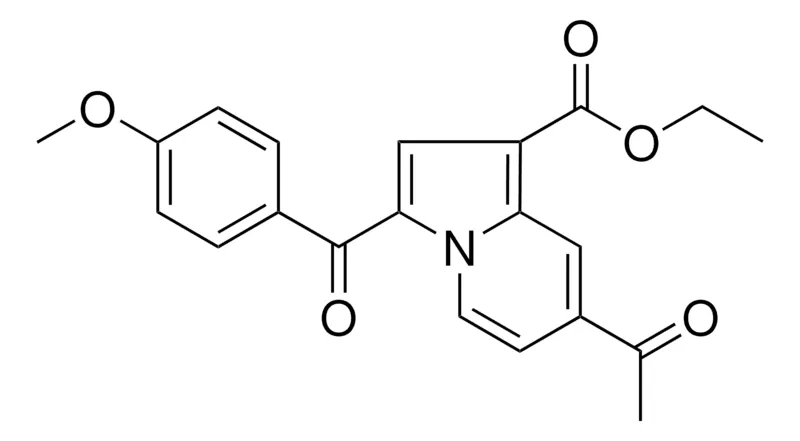 Sigma-Aldrich ETHYL 7-ACETYL-3-(4-METHOXYBENZOYL)-1-INDOLIZINECARBOXYLATE,AldrichCPR