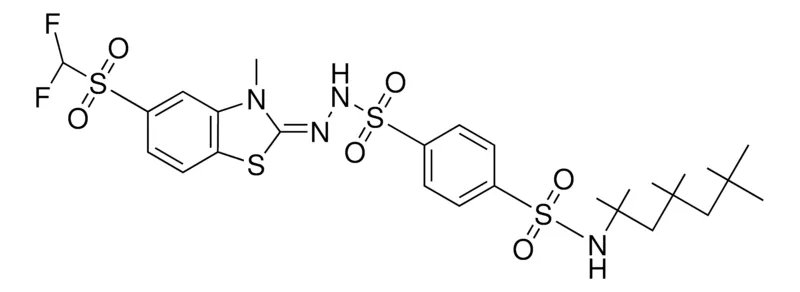 Sigma-Aldrich 4-(T-DODECYLSULFAM)BZ-SULF (5-(DI-F-ME-SO2)-3-ME-2-BZ-THIAZOLINYLIDENE)HYDRAZIDE，AldrichCPR