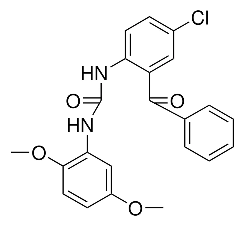 Sigma-Aldrich 1-(2-BENZOYL-4-CHLOROPHENYL)-3-(2,5-DIMETHOXYPHENYL)UREA,AldrichCPR