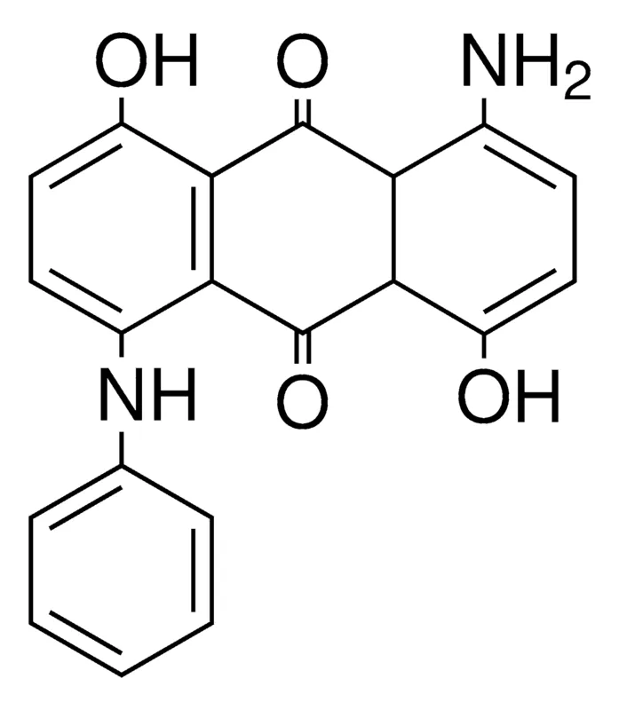 Sigma-Aldrich 1-AMINO-4,8-DI-HO-5-PH-AMINO-4A,9A-2H-ANTHRAQUINONE(DISPERSE DYE C.I. 63300),AldrichCPR