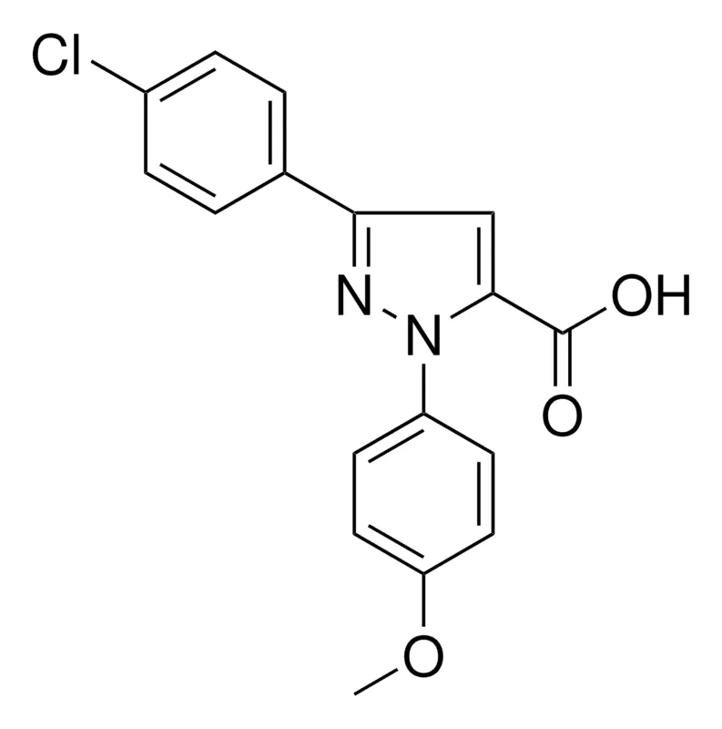 Sigma-Aldrich 3-(4-CHLOROPHENYL)-1-(4-METHOXYPHENYL)-1H-PYRAZOLE-5-CARBOXYLIC ACID,AldrichCPR