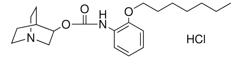 Sigma-Aldrich (2-HEPTYLOXY-PH)-CARBAMIC ACID 1-AZA-BICYCLO(2.2.2)OCT-3-YL ESTER, HYDROCHLORIDE,AldrichCPR