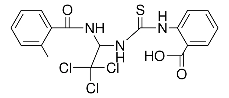 Sigma-Aldrich 2-(3-(2,2,2-TRICHLORO-1-(2-METHYL-BENZOYLAMINO)-ETHYL)-THIOUREIDO)-BENZOIC ACID,AldrichCPR