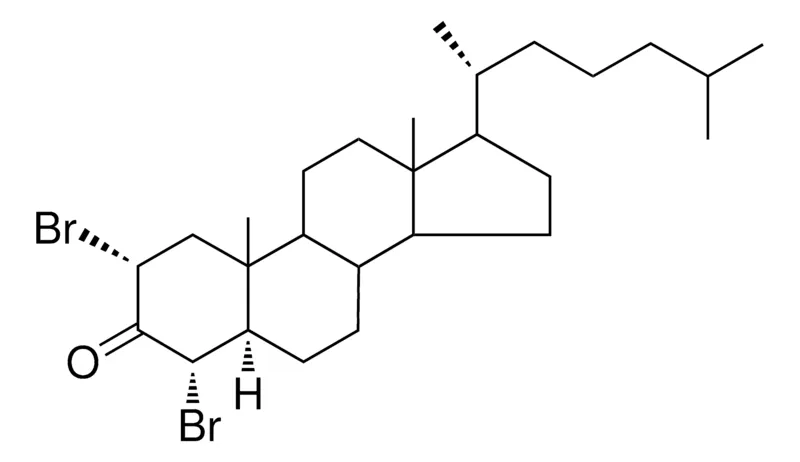 Sigma-Aldrich 2-ALPHA,4-ALPHA-DIBROMO-5-ALPHA-CHOLESTAN-3-ONE,AldrichCPR