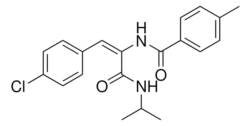 Sigma-Aldrich N-(2-(4-CHLORO-PHENYL)-1-ISOPROPYLCARBAMOYL-VINYL)-4-METHYL-BENZAMIDE，AldrichCPR