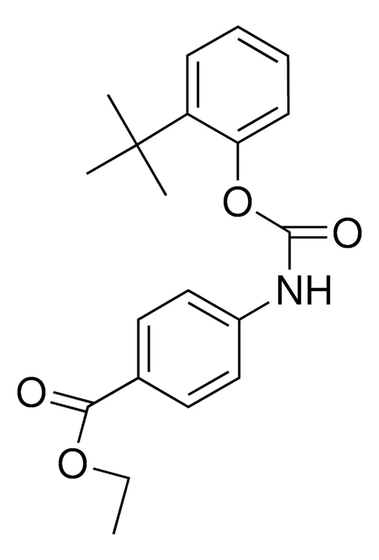 Sigma-Aldrich 2-TERT-BUTYLPHENYL N-(4-(ETHOXYCARBONYL)PHENYL)CARBAMATE,AldrichCPR