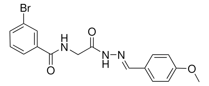 Sigma-Aldrich 3-BROMO-N-(2-(2-(4-METHOXYBENZYLIDENE)HYDRAZINO)-2-OXOETHYL)BENZAMIDE,AldrichCPR