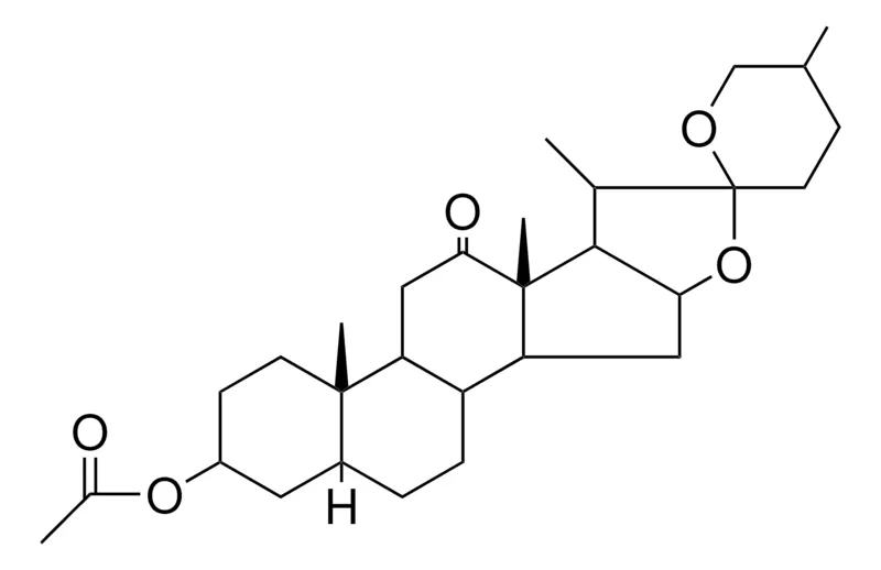 Sigma-Aldrich 12-OXOSPIROSTAN-3-YL ACETATE,AldrichCPR