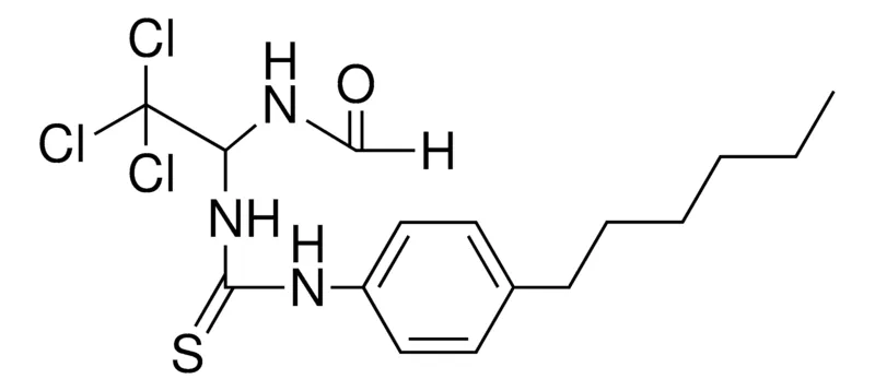 Sigma-Aldrich N-(2,2,2-TRICHLORO-1-(3-(4-HEXYL-PHENYL)-THIOUREIDO)-ETHYL)-FORMAMIDE，AldrichCPR