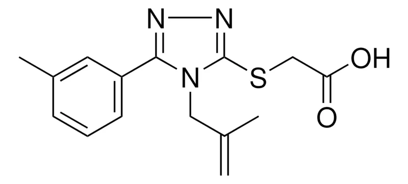 Sigma-Aldrich (4-(2-METHYL-ALLYL)-5-M-TOLYL-4H-(1,2,4)TRIAZOL-3-YLSULFANYL)-ACETIC ACID,AldrichCPR