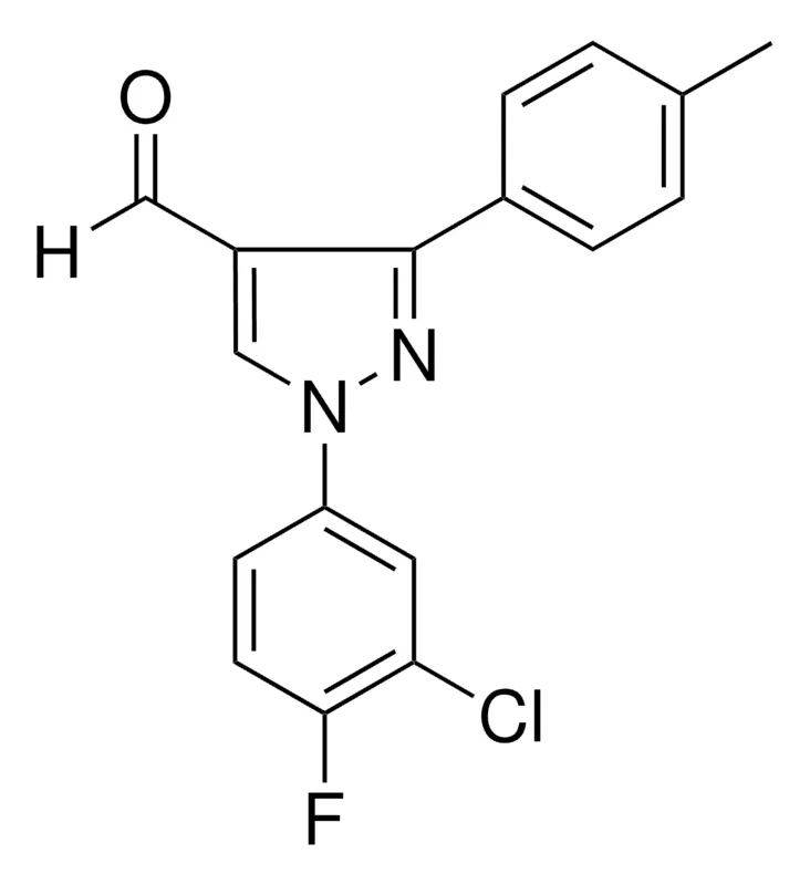Sigma-Aldrich 1-(3-CHLORO-4-FLUOROPHENYL)-3-(4-METHYLPHENYL)-1H-PYRAZOLE-4-CARBALDEHYDE,AldrichCPR