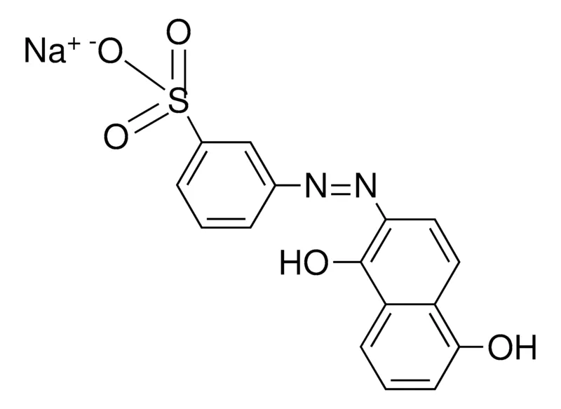 Sigma-Aldrich 3-(1,5-DIHYDROXY-2-NAPHTHYLAZO)-4-HYDROXYBENZENESULFONIC ACID SODIUM SALT,AldrichCPR