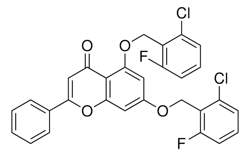 Sigma-Aldrich 5,7-BIS-(2-CHLORO-6-FLUORO-BENZYLOXY)-2-PHENYL-CHROMEN-4-ONE，AldrichCPR