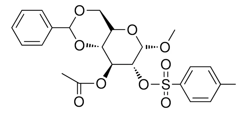 Sigma-Aldrich ACETIC ACID 6-MEO-2-PH-(TOLUENE-SULFONYLOXY)-PYRANO(3,2-D)(1,3)DIOXIN-8-YL ESTER，AldrichCPR