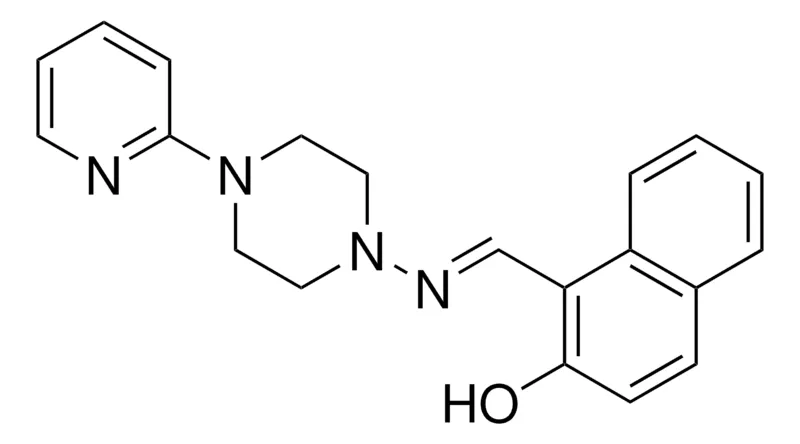 Sigma-Aldrich 1-((4-PYRIDIN-2-YL-PIPERAZIN-1-YLIMINO)-METHYL)-NAPHTHALEN-2-OL,AldrichCPR