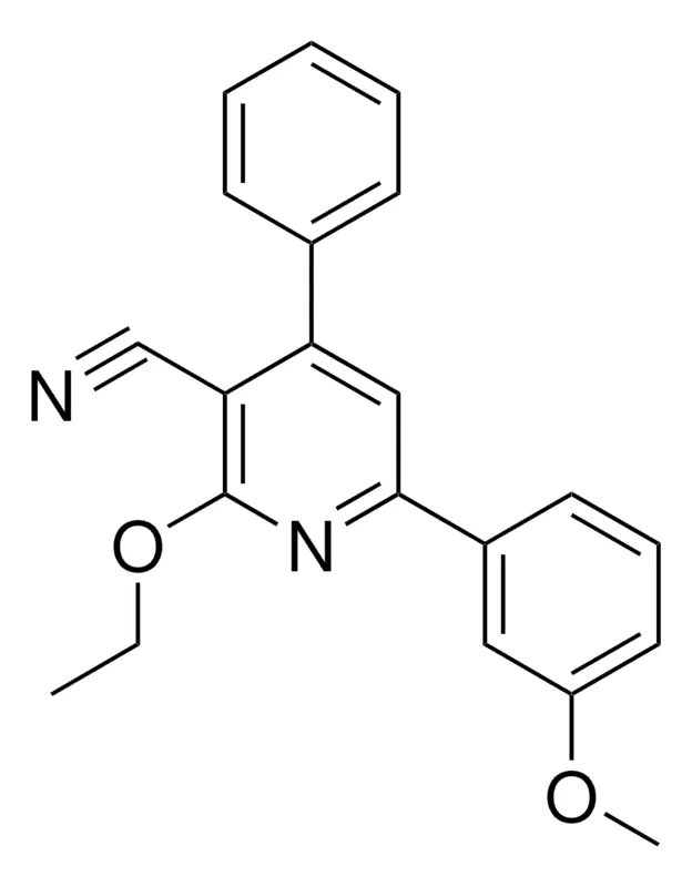 Sigma-Aldrich 2-ETHOXY-6-(3-METHOXYPHENYL)-4-PHENYLNICOTINONITRILE,AldrichCPR