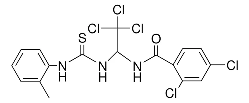 Sigma-Aldrich 2,4-DICHLORO-N-(2,2,2-TRICHLORO-1-(3-O-TOLYL-THIOUREIDO)-ETHYL)-BENZAMIDE,AldrichCPR