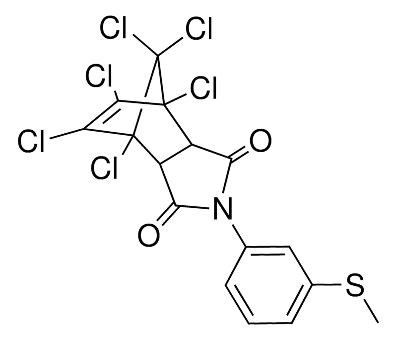 Sigma-Aldrich 1,4,5,6,7,7-HEXACHLORO-N-(3-(METHYLTHIO)PHENYL)-5-NORBORNENE-2,3-DICARBOXIMIDE，AldrichCPR