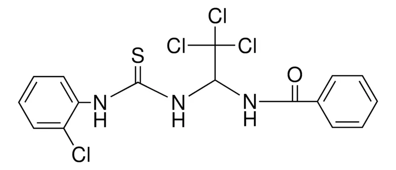 Sigma-Aldrich N-(2,2,2-TRICHLORO-1-(3-(2-CHLORO-PHENYL)-THIOUREIDO)-ETHYL)-BENZAMIDE,AldrichCPR