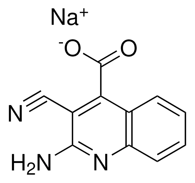 Sigma-Aldrich 2-AMINO-3-CYANOQUINOLINE-4-CARBOXYLIC ACID, SODIUM SALT,AldrichCPR