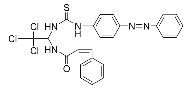 Sigma-Aldrich 3-PH-N-(2,2,2-TRICHLORO-1-(3-(4-PHENYLAZO-PHENYL)-THIOUREIDO)-ETHYL)-ACRYLAMIDE，AldrichCPR