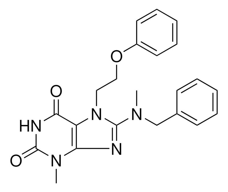 Sigma-Aldrich 8-(BENZYL(METHYL)AMINO)-3-ME-7-(2-PHENOXYETHYL)-3,7-DIHYDRO-1H-PURINE-2,6-DIONE,AldrichCPR