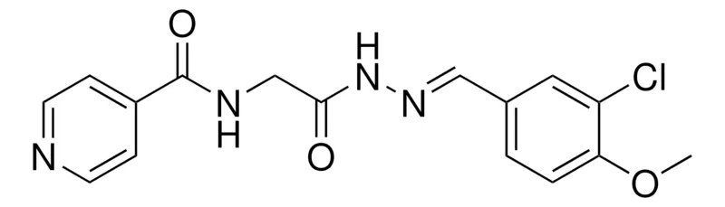 Sigma-Aldrich N-(3-CHLORO-4-METHOXY-BENZYLIDENE-HYDRAZINOCARBONYLMETHYL)-ISONICOTINAMIDE,AldrichCPR